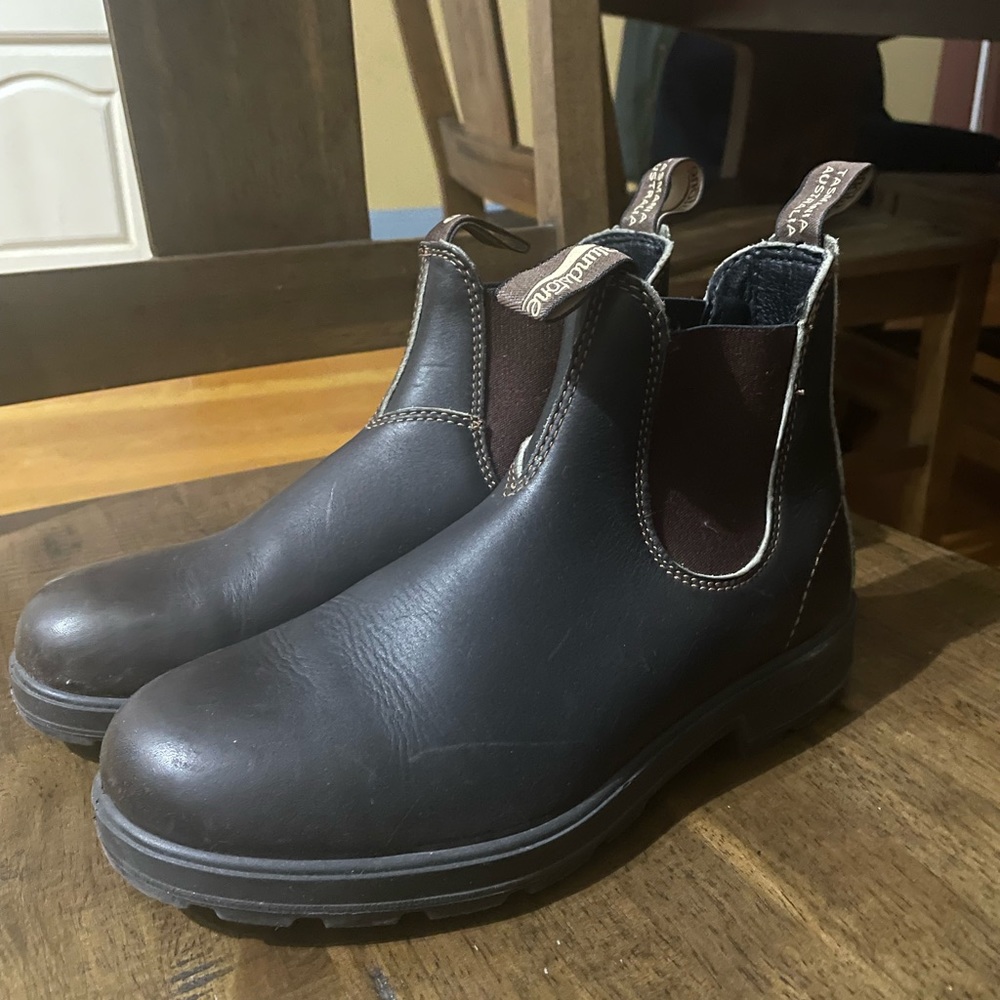 Brown Leather Blundstone Chelsea Boot #500